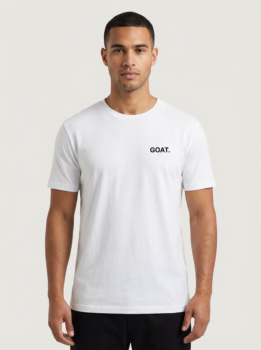GOAT oversized shirt white