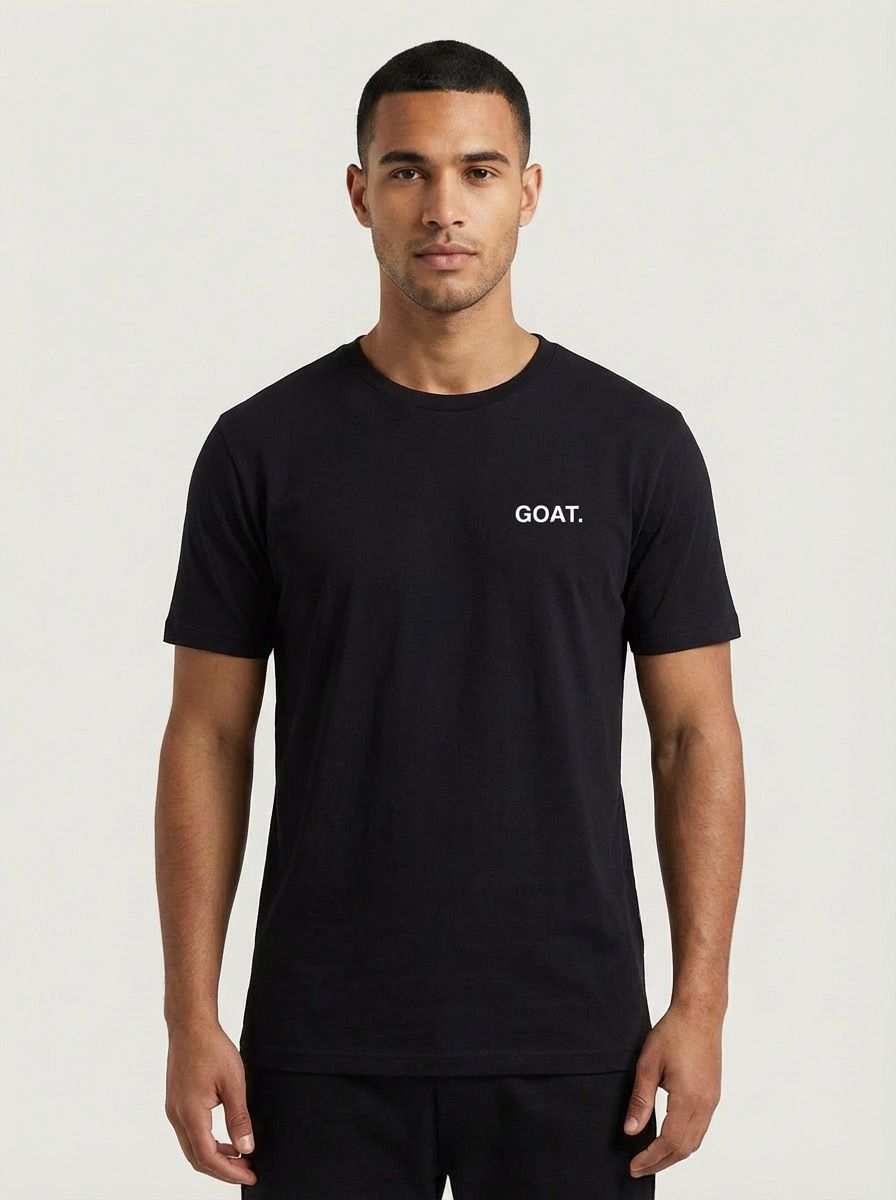 GOAT oversized shirt black